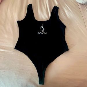 Baby phat black bodysuit